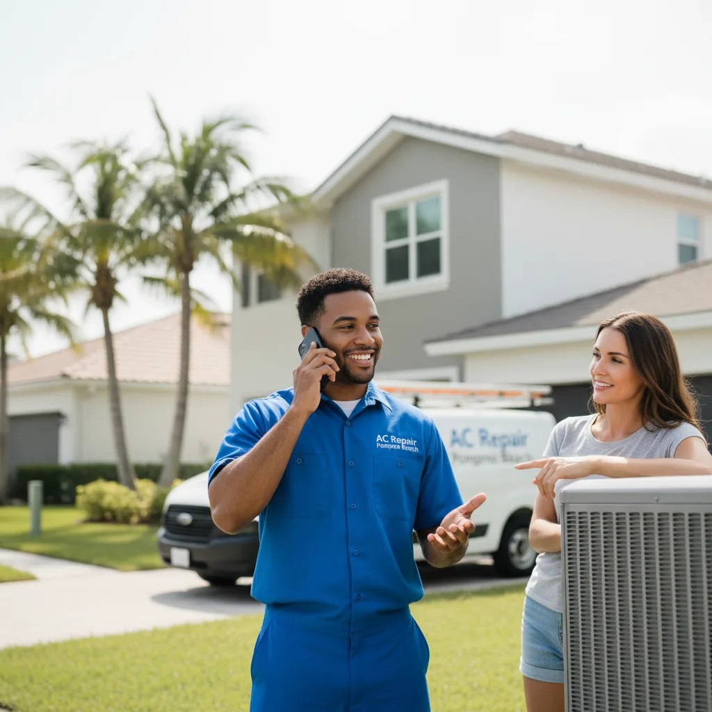 AC Repair Pompano Beach customer support in Thorndale